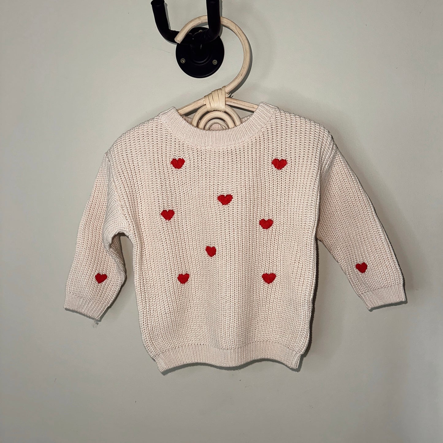 Thea Heart Knit Jumper