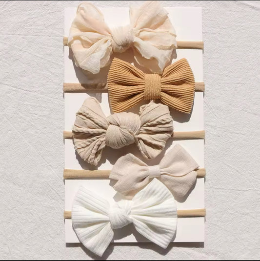 Kimmie Set of 5 Bows